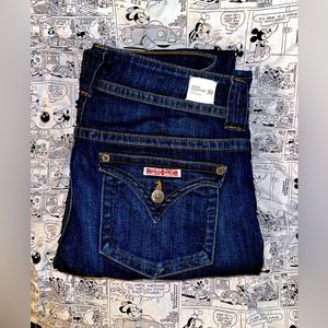 Hudson denim midrise signature bootcut jeans 30